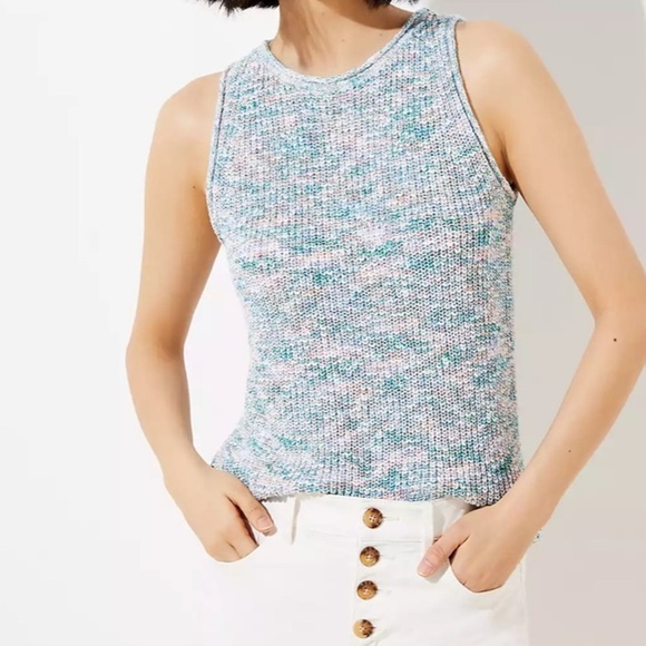 LOFT Tops - Loft | Spacedye Sweater Tank Top